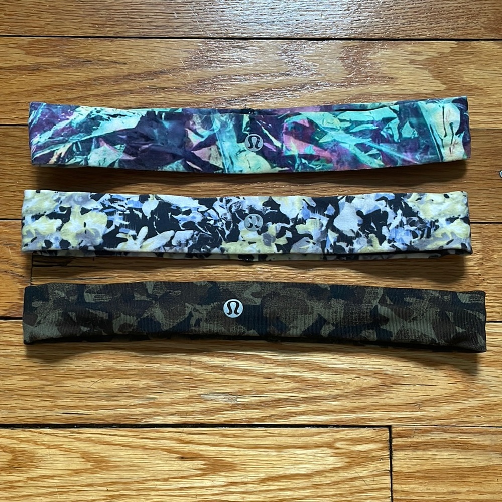 Lulu lemon head band bundle